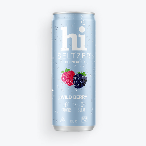 Hi Seltzer 5mg THC - Wild Berry