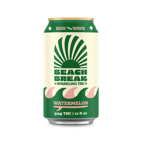 Beach Break - Watermelon 5mg THC