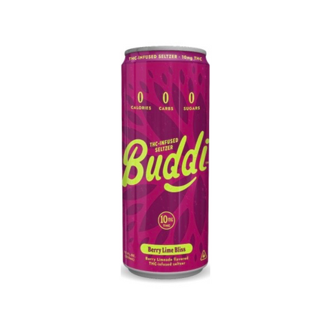 Buddi Seltzer 10mg THC - Berry Lime Bliss