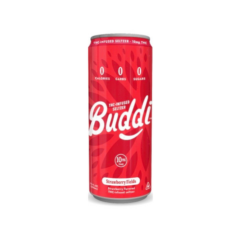 Buddi Seltzer 10mg THC - Strawberry Fields